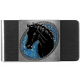 Horse Head Large Steel Money Clip